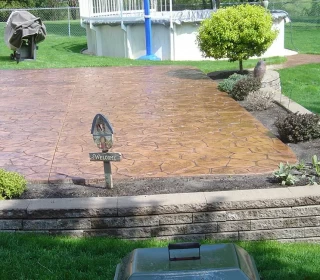 The benefits of using stamped concrete in your outdoor space