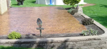 The benefits of using stamped concrete in your outdoor space